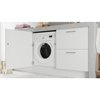 Indesit BIWDIL861485UK Integrated Washer Dryer, 8kg/6kg, 1400 Spin, White, D Rated