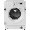 Indesit BIWDIL861485UK Integrated Washer Dryer, 8kg/6kg, 1400 Spin, White, D Rated