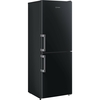Indesit IB55532BUK Low Frost Fridge Freezer, 50/50, Black, E Rated