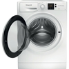 Hotpoint NSWM 846 W UK Washing Machine, 8kg, 1400 Spin, White, A Rated