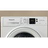 Hotpoint NSWM 846 W UK Washing Machine, 8kg, 1400 Spin, White, A Rated
