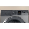 Hotpoint NSWM 846 GG UK Washing Machine, 8kg, 1400 Spin, Grey, A Rated
