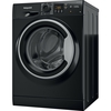 Hotpoint NSWM 846 BS UK Washing Machine, 8kg, 1400 Spin, Black, A Rated