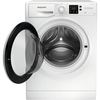 Hotpoint NSWM1046WUK Washing Machine, 10kg, 1400 Spin, White, A Rated
