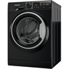 Hotpoint NSWM 946 BS UK Washing Machine, 9kg, 1400 Spin, Black, A Rated
