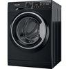 Hotpoint NSWF946BSUK Washing Machine, 9kg, 1400 Spin, Black, A Rated