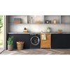Hotpoint NSWF946BSUK Washing Machine, 9kg, 1400 Spin, Black, A Rated