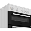 Indesit IT60V9KMW/UK Ceramic Electric Cooker with Separate Grill, White, A Rated