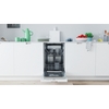 Indesit IN2IE10CS80UK Fully Integrated Slimline Dishwasher, 10 Place Settings, E Rated