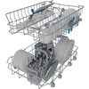 Indesit IN2IE10CS80UK Fully Integrated Slimline Dishwasher, 10 Place Settings, E Rated
