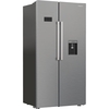 Hotpoint HPG2 6583W XP4UK American Fridge Freezer, Silver, E Rated,  Non-Plumbed