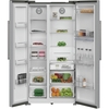 Hotpoint HPG2 6583W XP4UK American Fridge Freezer, Silver, E Rated,  Non-Plumbed