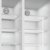 Hotpoint HPG2 6583W XP4UK American Fridge Freezer, Silver, E Rated,  Non-Plumbed