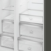 Hotpoint HPG2 6583W XP4UK American Fridge Freezer, Silver, E Rated,  Non-Plumbed