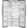 Hotpoint HPG2 6583W XP4UK American Fridge Freezer, Silver, E Rated,  Non-Plumbed