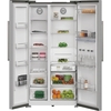 Hotpoint HPG2 6583W XP4UK American Fridge Freezer, Silver, E Rated,  Non-Plumbed