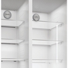 Hotpoint HPG2 6583W XP4UK American Fridge Freezer, Silver, E Rated,  Non-Plumbed