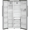 Hotpoint HPG2 6583W XP4UK American Fridge Freezer, Silver, E Rated,  Non-Plumbed