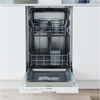 Indesit IN2ID10CS80UK Fully Integrated Slimline Dishwasher, 10 Place Settings, D Rated