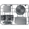Indesit IN2ID10CS80UK Fully Integrated Slimline Dishwasher, 10 Place Settings, D Rated