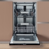 Hotpoint HP4ID11CS80UK Fully Integrated Slimline Dishwasher, 8 Place Settings, D Rated