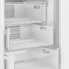 Indesit IKNH 1261 S4UK No Frost Fridge Freezer, 50/50, Silver, E Rated