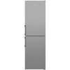 Indesit IKNH 1261 S4UK No Frost Fridge Freezer, 50/50, Silver, E Rated