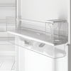 Hotpoint HPKH 1261W S4UK No Frost Fridge Freezer, 50/50, Silver, E Rated