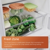 Hotpoint HPKH1262B4UK No Frost Integrated Fridge Freezer, Sliding Hinge, 50/50, White, E Rated