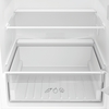 Indesit KINH 1261B4 UK No Frost Integrated Fridge Freezer, Sliding Hinge, 50/50, E Rated