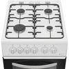 Indesit ITG5GMW Gas Cooker with Separate Grill, White, A+ Rated