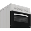 Indesit ITG5GMW Gas Cooker with Separate Grill, White, A+ Rated