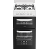 Hotpoint HDG5GCW Gas Cooker with Double Oven, White, A+ Rated