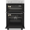Indesit DII 10N S Built-In Electric Double Oven, Silver, A Rated