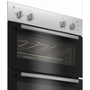 Indesit DII 10N S Built-In Electric Double Oven, Silver, A Rated