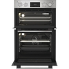 Hotpoint DIH 82D IX Built-In Electric Double Oven, Stainless Steel, A Rated