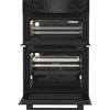 Hotpoint DIH 82G1A B Built-In Electric Double Oven, Black, A Rated