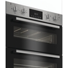 Indesit DUI 12D IX Built-Under Electric Double Oven, Stainless Steel, A Rated
