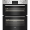 Indesit DUI 12D IX Built-Under Electric Double Oven, Stainless Steel, A Rated