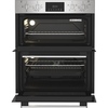 Indesit DUI 10D IX Built-Under Electric Double Oven, Stainless Steel, A Rated