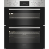 Indesit DUI 10D IX Built-Under Electric Double Oven, Stainless Steel, A Rated