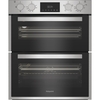 Hotpoint DUH 10D IX Built-Under Electric Double Oven, Stainless Steel, A Rated
