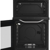 Hotpoint HTG5GCW Gas Cooker with Separate Grill, White, A+ Rated
