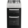 Hotpoint HTG5GCW Gas Cooker with Separate Grill, White, A+ Rated