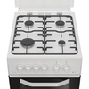 Hotpoint HTG5GCWL Gas Cooker with Separate Grill, White, A+ Rated