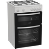 Indesit ITG6GW Gas Cooker with Separate Grill, White, A+ Rated
