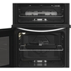 Indesit IDG6GW Gas Cooker with Double Oven, White, A+ Rated
