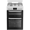 Hotpoint HTG6GDCW Gas Cooker with Separate Grill, White, A+ Rated