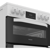 Hotpoint HDG6GDCW Gas Cooker with Double Oven, White, A+ Rated