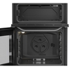 Hotpoint HDG6GDCX Gas Cooker with Double Oven, Stainless Steel, A+ Rated